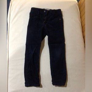 Zara Boys Navy Corduroy Pants